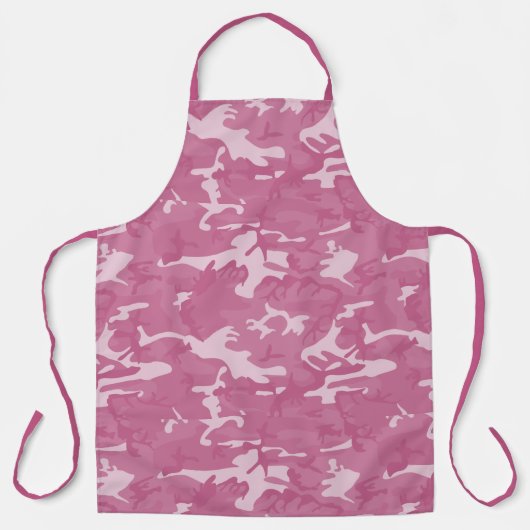 Camouflage Roze Schort (Voorkant)