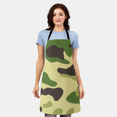 Camouflage Schort (Gedragen)