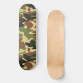 camouflage skateboard (Voorkant)
