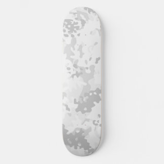 Camouflage Skateboard Wit Grijs