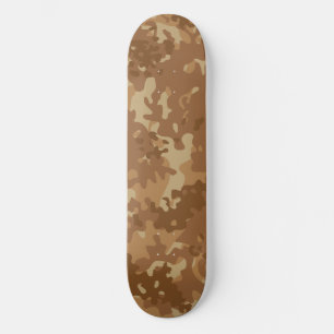 Camouflage Skateboard Woestijn Bruin Tan