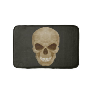Camouflage Skull Bath Mat