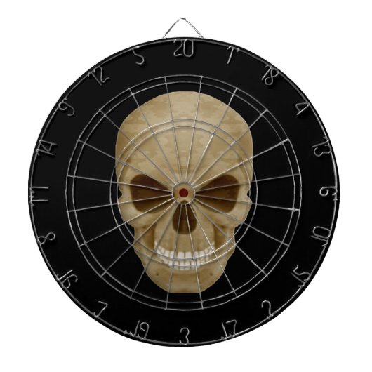 Camouflage Skull Dart Board Dartbord (Voorkant)