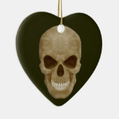 Camouflage Skull Heart Ornament (Rechts)