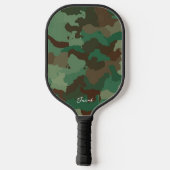 Camouflage Speciaal Pickleball Paddle (Achterkant)