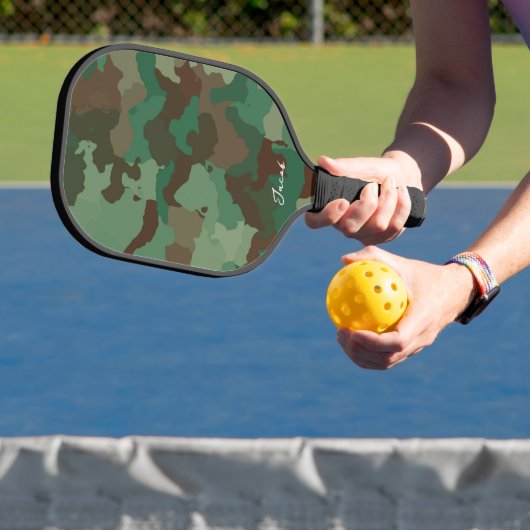 Camouflage Speciaal Pickleball Paddle (Insitu)