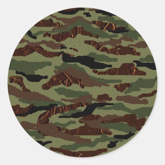 Camouflage Sticker (Voorkant)