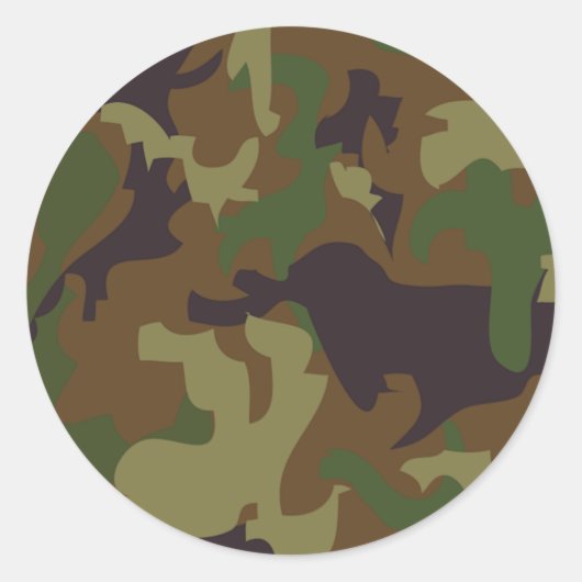 Camouflage Sticker (Voorkant)