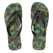 Camouflage Teenslippers (Voetbed)