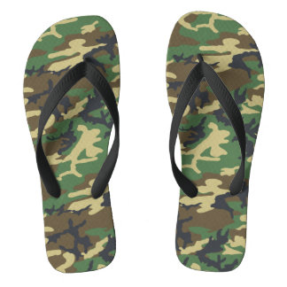 Camouflage teenslippers voor buitenliefhebbers en 