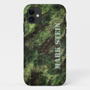 camouflage textuur om te personaliseren iPhone 11 hoesje