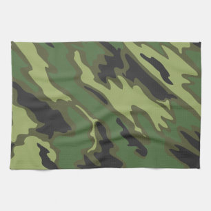 Camouflage Theedoek