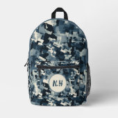 Camouflage urbain Sac à dos personnalisé (Recto)