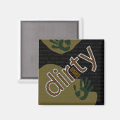 Camouflage Vaisselle Magnet (Recto/Verso)