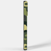 Camouflage vert de l'armée iPhone 14 Pro Max Coque (Verso / Droite)
