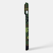 Camouflage Vert Militaire iPhone 15 Plus (Côté gauche)