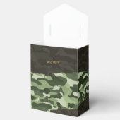 Camouflage vert robuste Ballotins personnalisés (Ouvert)