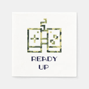 Camouflage Videogame Controller Klaar Gamer Servet