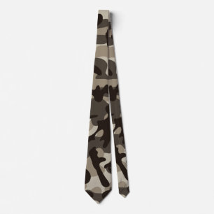 Camouflage Vloeipapier Stropdas