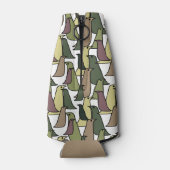 Camouflage vogels flesjeskoeler (Achterkant)