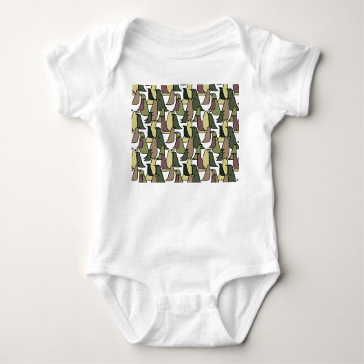 Camouflage vogels romper (Voorkant)