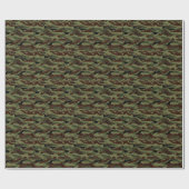Camouflage volledig patroon cadeaupapier (Vlak)