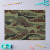 Camouflage volledig patroon tissuepapier (Craft)