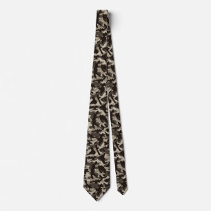 Camouflage voor dichte bij stropdas