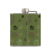 Camouflage voor handdrukken heupfles (Achterkant)