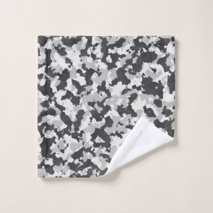 camouflage washandje
