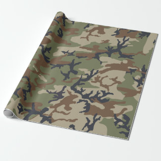 Camouflage Wrapping Paper Cadeaupapier