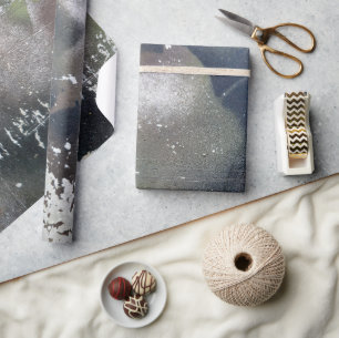 Camouflagebladpatroon Cadeaupapier