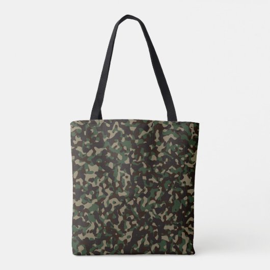 Camouflaged Canvas tas (Achterkant)