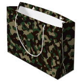 Camouflaged Gift Bag Groot Cadeauzakje (Achterkant Gekanteld)
