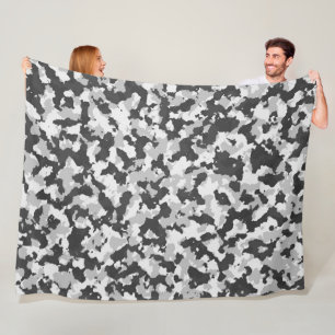 camouflagefleecedeken fleece deken