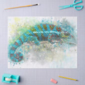 camouflagehagedis tissuepapier (Craft)