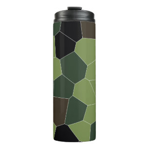 Camouflagekleur Abstract Patroon Thermosbeker