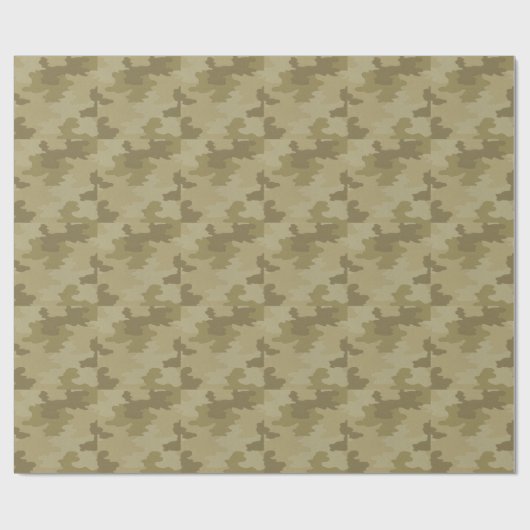 camouflagepapier cadeaupapier (Vlak)