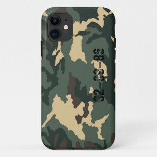 Camouflagepatroon iPhone 11 Hoesje