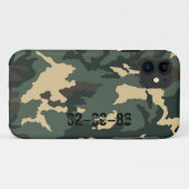 Camouflagepatroon Case-Mate iPhone Case (Achterkant (horizontaal))