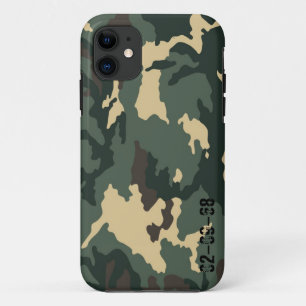 Camouflagepatroon iPhone 11 Hoesje