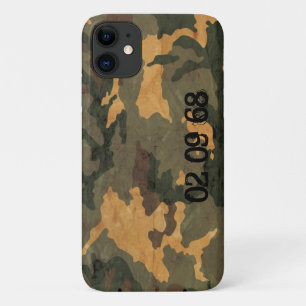Camouflagepatroon iPhone 11 Hoesje