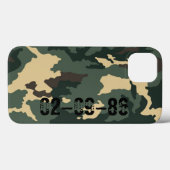 Camouflagepatroon Case-Mate iPhone Case (Achterkant (horizontaal))