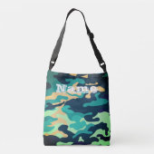 Camouflagepatroon gepersonaliseerd Tas (Achterkant)