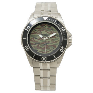 camouflagepatroon horloge