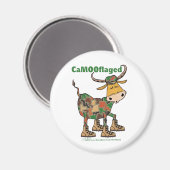 camouflagestier magneet (Voorkant / Achterkant)