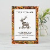 Camouflez la chasse est au-dessus des invitations (Debout devant)