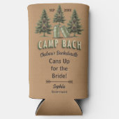 Camp Bach Bride Crew Drink Sleeve Naam en rol toev (Voorkant)