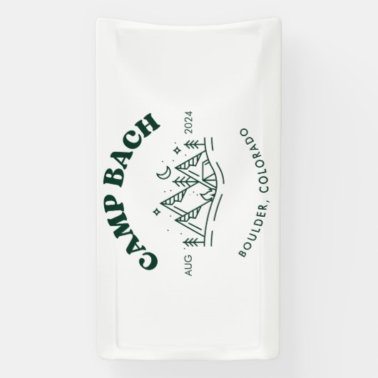 Camp Bachelorette Banner (Verticaal)