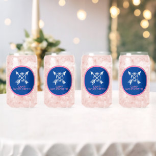 Camp Bachelorette Blikvorm Glas